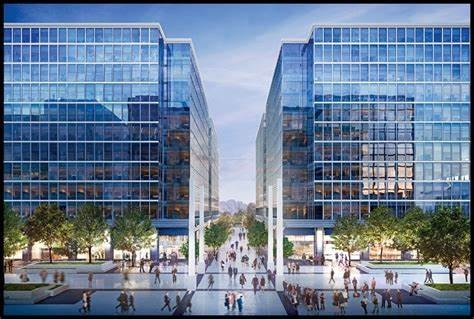 Capitol Crossing (I-395 Air Rights) — mixed-use development rendering over I-395